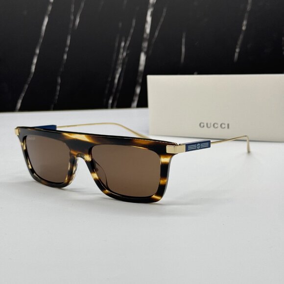 NEW GUCCI GG1437S 003 SUNGLASSES GUCCI - Picture 1 of 11
